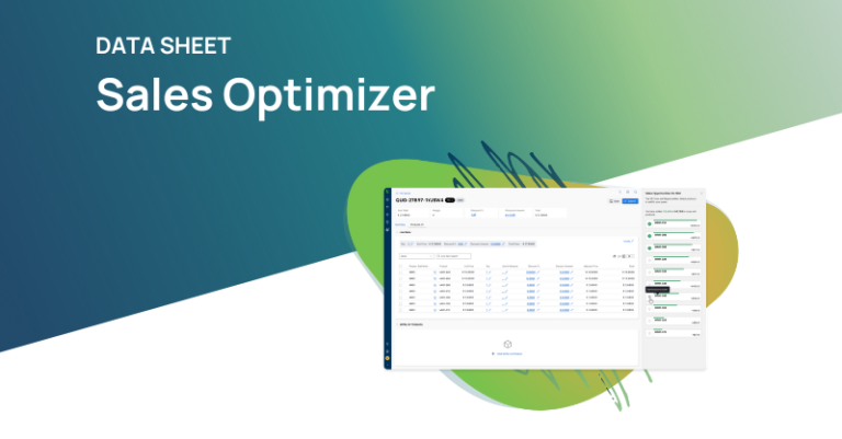 Sales Optimizer Data Sheet