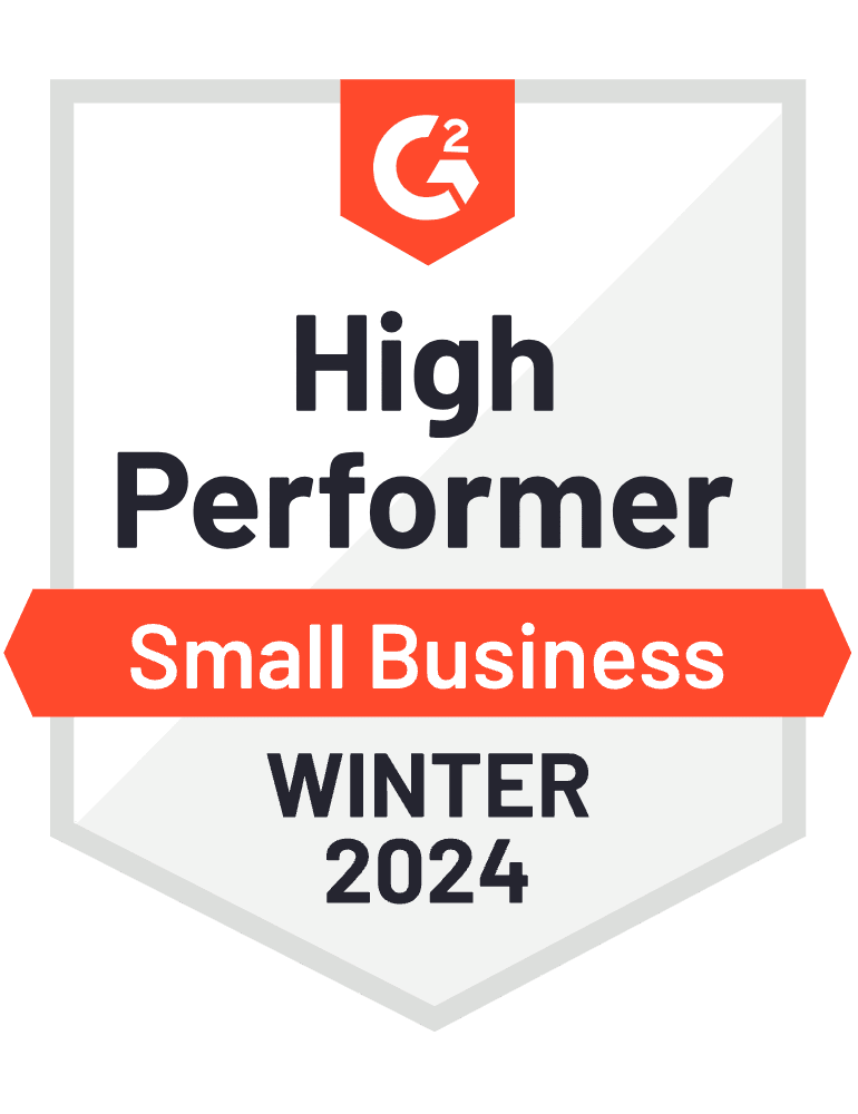 G2 2023 Q4 High Performer Small Business